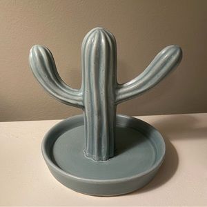 Ceramic Cactus Jewelry Dish